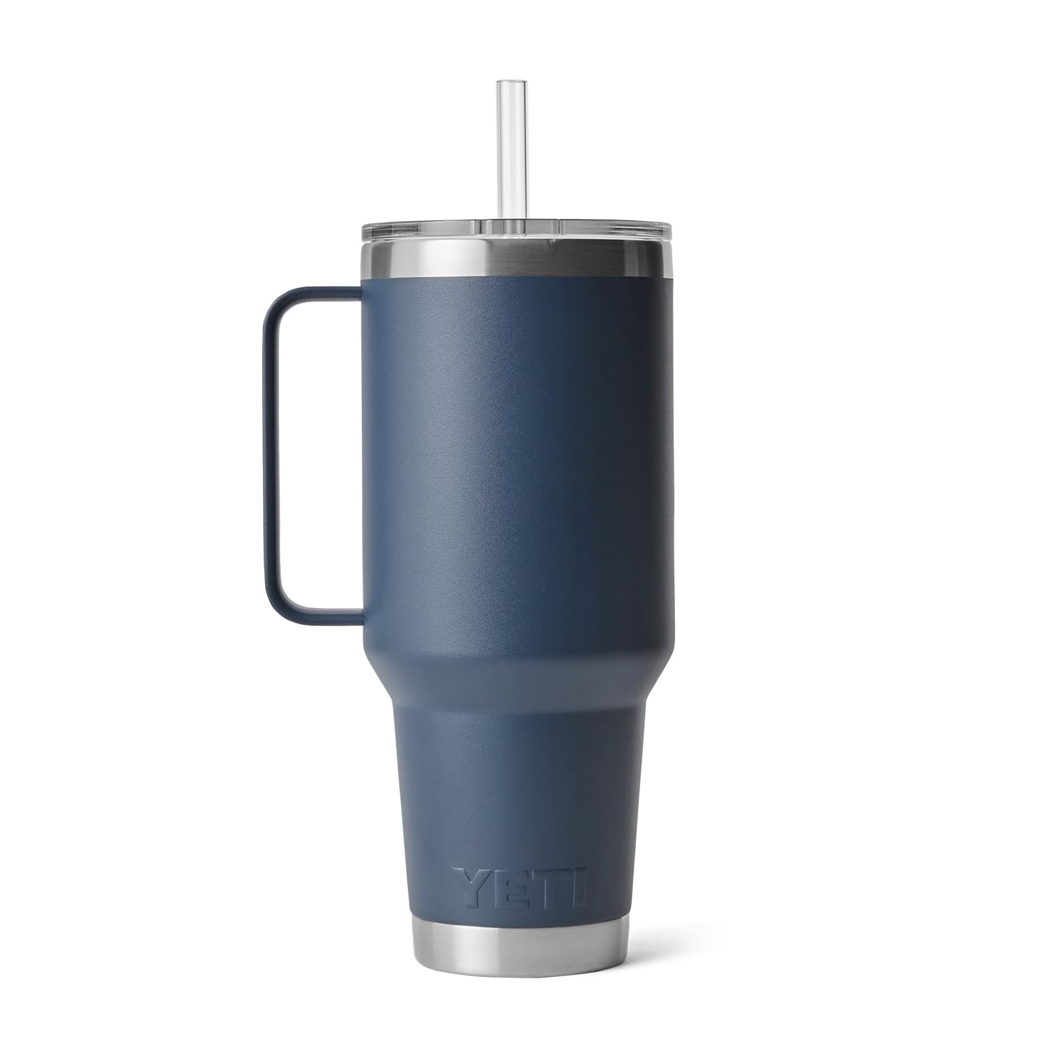 YETI Rambler Tumbler with Handle and Straw Lid, Vacuum Insulated Travel Mug, Stainless Steel