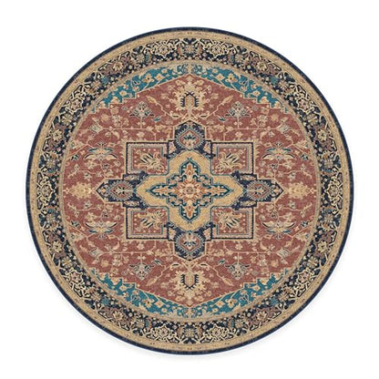 RUGGABLE Maral Heriz Washable Rug - Perfect Vintage Area Rug for Living Room Bedroom Kitchen - Pet &amp; Child Friendly - Stain &amp; Water Resistant - Creme 3&