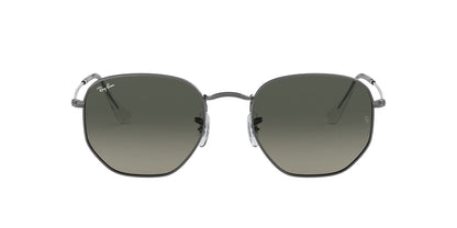 Ray-Ban RB3548N Hexagonal Flat Lens Sunglasses