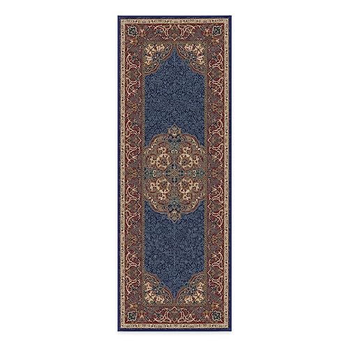 RUGGABLE Disney Traditional Mickey Mouse Washable Rug - Perfect Area Rug for Nursery Playroom Kids Room - Pet &amp; Child Friendly - Stain &amp; Water Resistant - Damask Grey 3&
