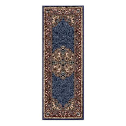RUGGABLE Disney Traditional Mickey Mouse Washable Rug - Perfect Area Rug for Nursery Playroom Kids Room - Pet &amp; Child Friendly - Stain &amp; Water Resistant - Damask Grey 3&