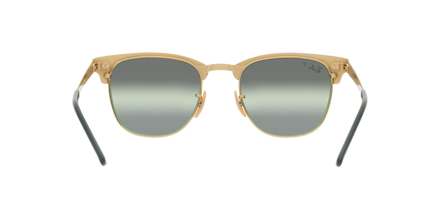 Ray-Ban RB3716 Clubmaster Metal Square Sunglasses