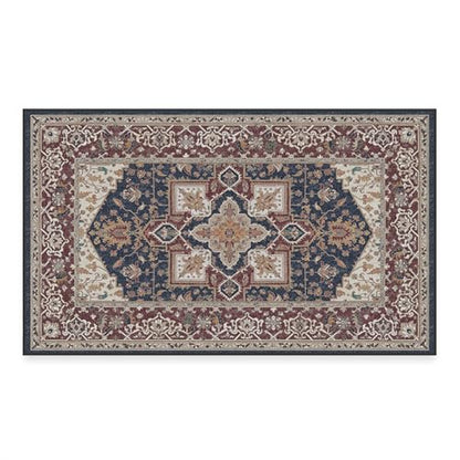 RUGGABLE Maral Heriz Washable Rug - Perfect Vintage Area Rug for Living Room Bedroom Kitchen - Pet &amp; Child Friendly - Stain &amp; Water Resistant - Creme 3&