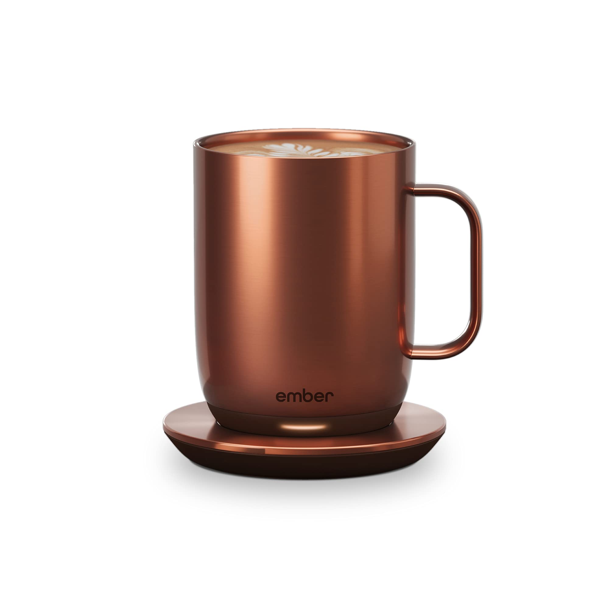Ember Temperature Control Smart Mug 2, 14 Oz, App-Controlled Heated Coffee Mug with 80 Min Battery Life and Improved Design, White