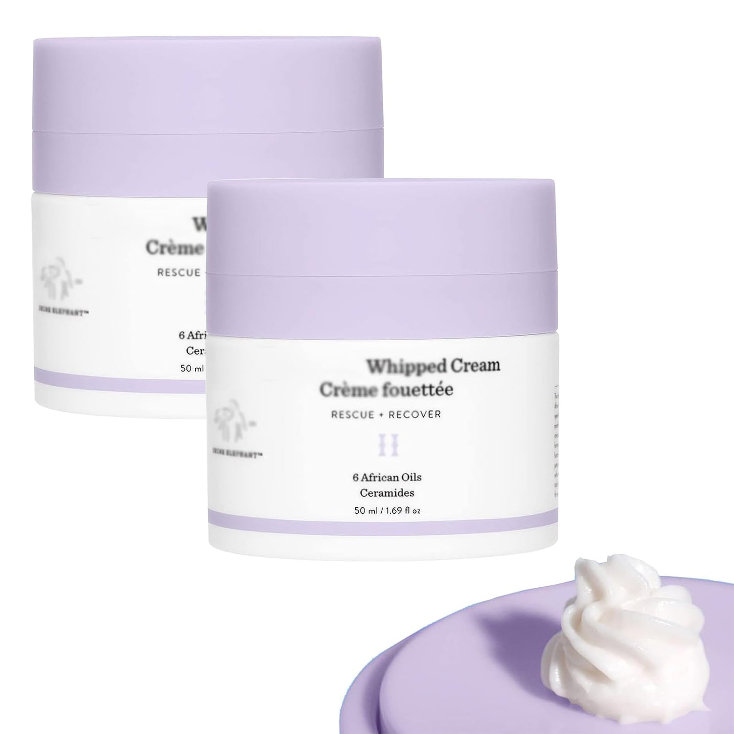 Elephant Bubble Retro Whipped Cream, 50ml Elephant Bubble Whipped Cream, Replenishing Moisturizer for Skin (A-1PCS)