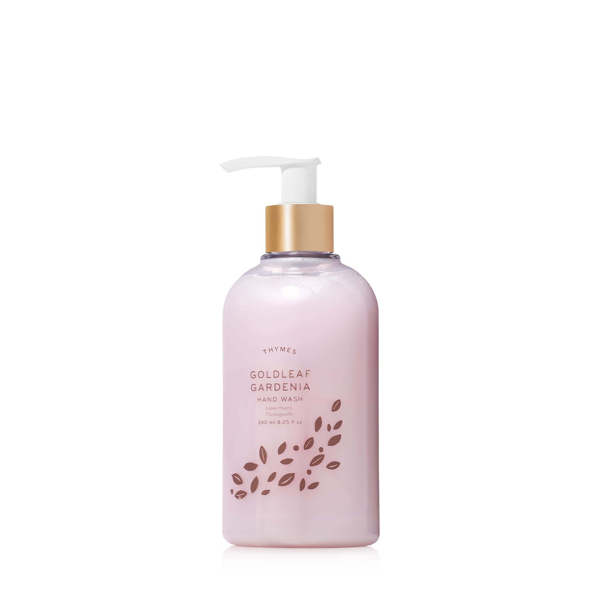 Thymes Eucalyptus Hand Wash - Liquid Hand Soap with Nourishing Ingredients - Eucalyptus Scented Skin Care Soap Dispenser - Botanical Fragrance, Glycerin &amp; Jojoba, Lightly Scented (8.25 oz)
