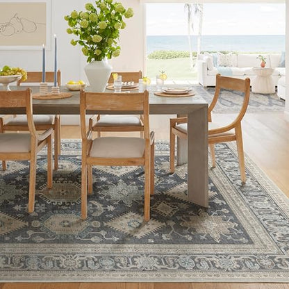 RUGGABLE – Cambria Ruby – Machine Washable Runner Rug – Pet &amp; Child Friendly – Stain &amp; Water Resistant – Non-Slip – 2.5&