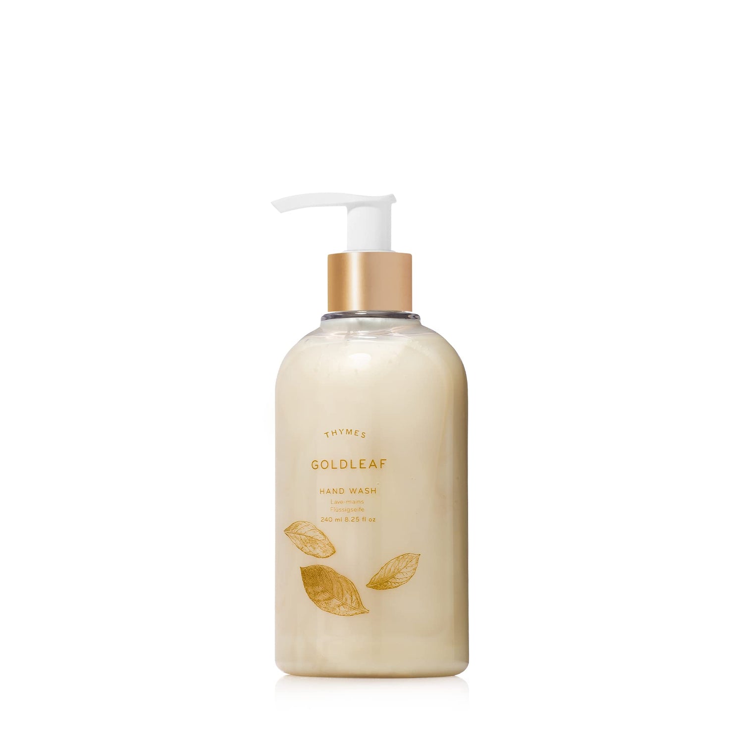Thymes Eucalyptus Hand Wash - Liquid Hand Soap with Nourishing Ingredients - Eucalyptus Scented Skin Care Soap Dispenser - Botanical Fragrance, Glycerin &amp; Jojoba, Lightly Scented (8.25 oz)