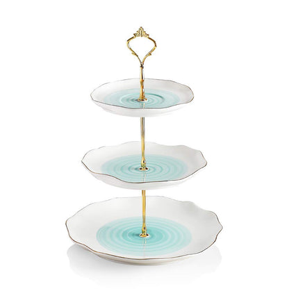 SWEEJAR Porcelain Tea Sets &amp; SWEEJAR 3 Tier Ceramic Cake Stand