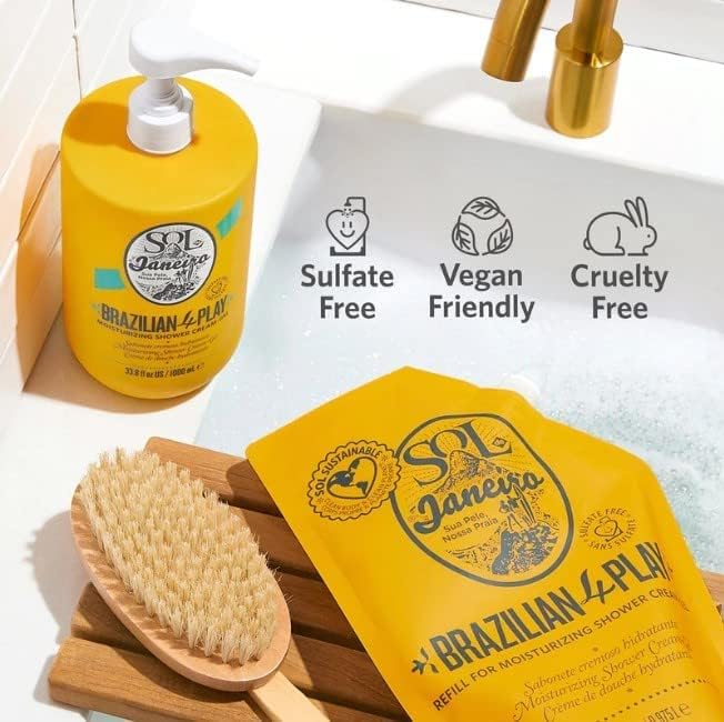 SOL DE JANEIRO Brazilian Play Moisturizing Shower Cream Gel Body Wash