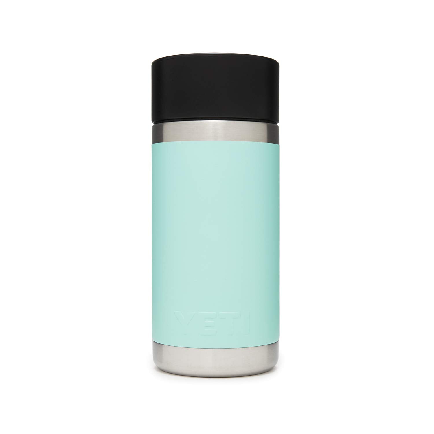 YETI Rambler 12 oz Bottle, Stainless Steel, Vacuum Insulated, with Hot Shot Cap