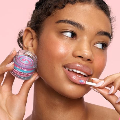 LANEIGE Lip Sleeping Mask: Nourish, Hydrate, Vitamin C, Murumuru &amp; Shea Butter, Antioxidants, Flaky, Dry Lips