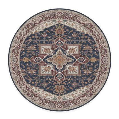 RUGGABLE Maral Heriz Washable Rug - Perfect Vintage Area Rug for Living Room Bedroom Kitchen - Pet &amp; Child Friendly - Stain &amp; Water Resistant - Creme 3&