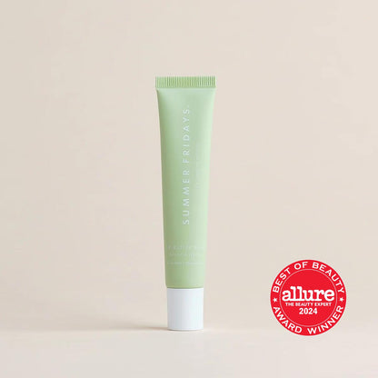 Summer Fridays Lip Butter Balm - Conditioning Lip Mask and Lip Balm for Instant Moisture, Shine and Hydration - Sheer-Tinted, Soothing Lip Care - Vanilla Beige (.5 Oz)