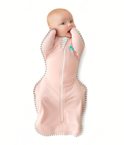Love to Dream Swaddle UP, Baby Sleep Sack, Self-Soothing Swaddles for Newborns, Improves Sleep, Snug Fit Helps Calm Startle Reflex, New Born Essentials for Baby, 5-8.5 lbs, Sand Dollar
