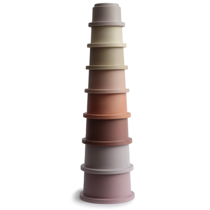 mushie Stacking Cups Toy | Made in Denmark (Original)