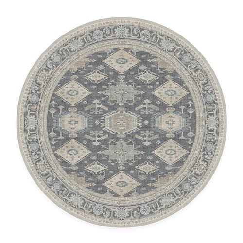 RUGGABLE – Cambria Ruby – Machine Washable Runner Rug – Pet &amp; Child Friendly – Stain &amp; Water Resistant – Non-Slip – 2.5&