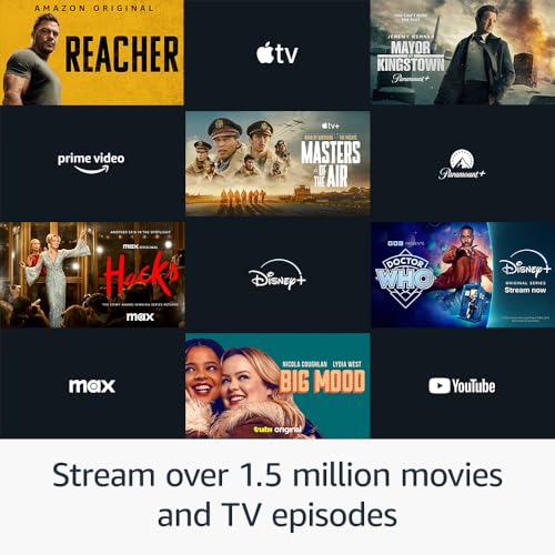 Amazon Fire TV Stick 4K (newest model) with AI-powered Fire TV Search, Wi-Fi 6, stream over 1.5 million movies and shows, free &amp; live TV