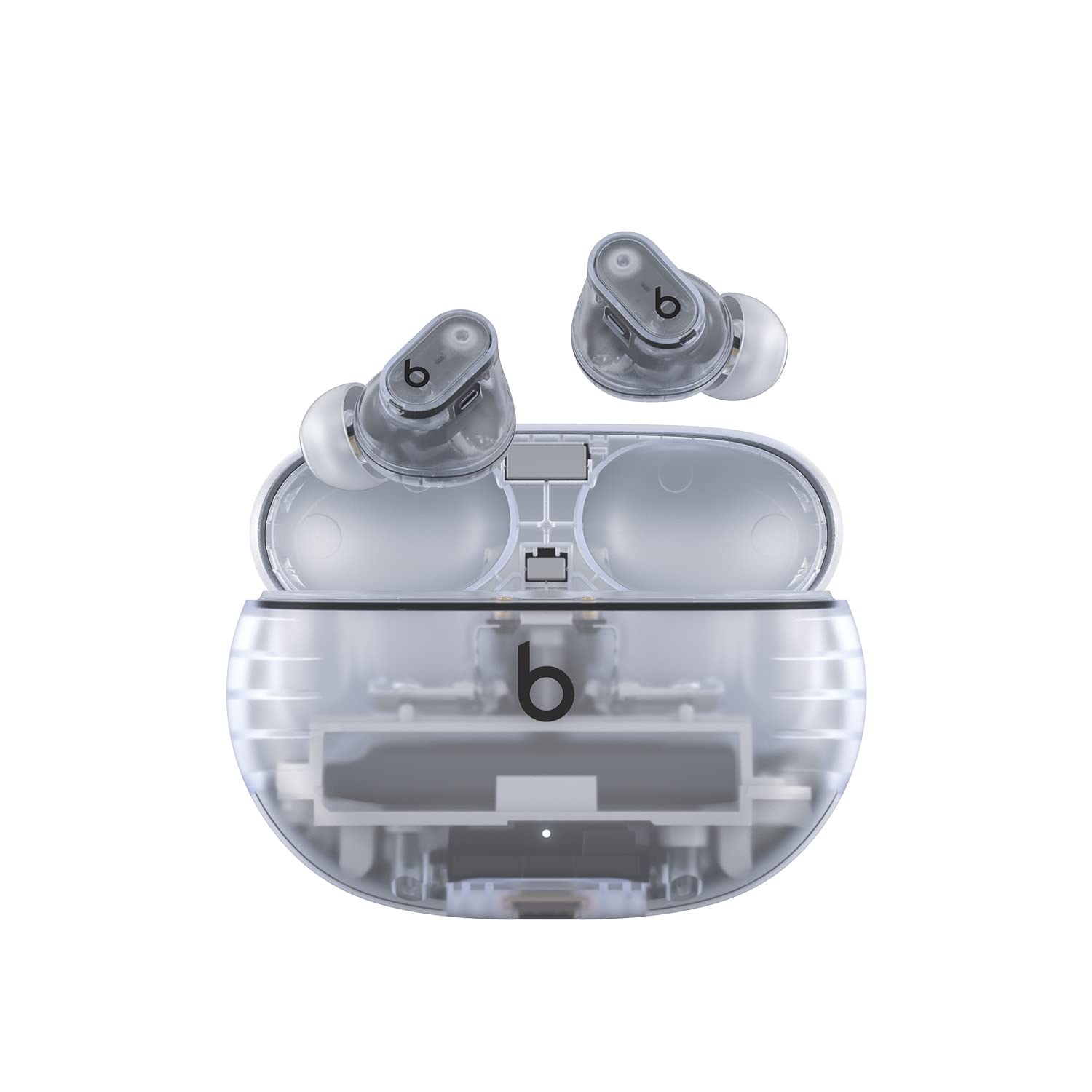 Beats Studio Buds + | True Wireless Noise Cancelling Earbuds, Enhanced Apple &amp; Android Compatibility, Built-in Microphone, Sweat Resistant Bluetooth Headphones, Spatial Audio - Ivory