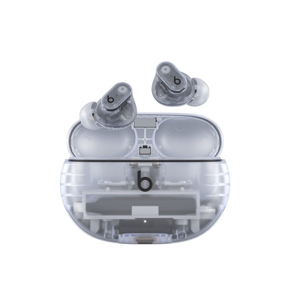 Beats Studio Buds + | True Wireless Noise Cancelling Earbuds, Enhanced Apple &amp; Android Compatibility, Built-in Microphone, Sweat Resistant Bluetooth Headphones, Spatial Audio - Ivory