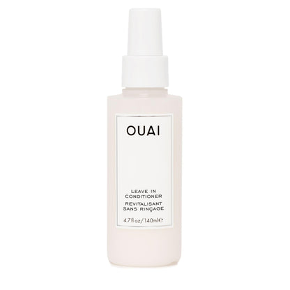 OUAI Leave In Conditioner &amp; Heat Protectant Spray - Prime Hair for Style, Smooth Flyaways, Add Shine and Use as Detangling Spray - No Parabens, Sulfates or Phthalates (4.7 oz)