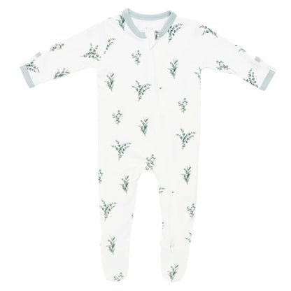 KYTE BABY Unisex Zipper Closure Footies, Rayon Made From Bamboo, 0-24 Months
