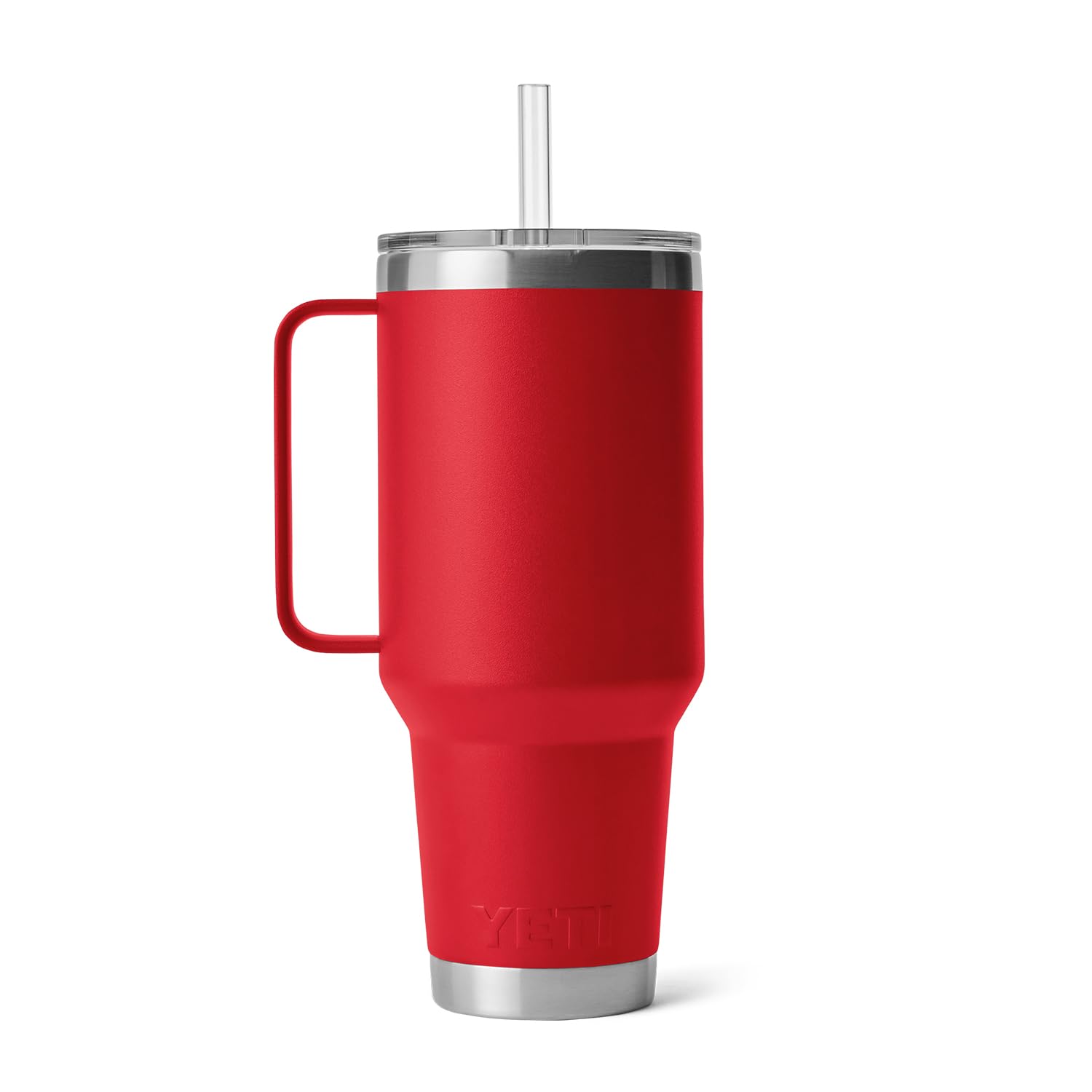 YETI Rambler Tumbler with Handle and Straw Lid, Vacuum Insulated Travel Mug, Stainless Steel