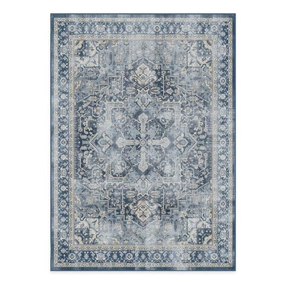 RUGGABLE Kamran Washable Rug - Perfect Vintage Area Rug for Living Room Bedroom Kitchen - Pet &amp; Child Friendly - Stain &amp; Water Resistant - Hazel 5&