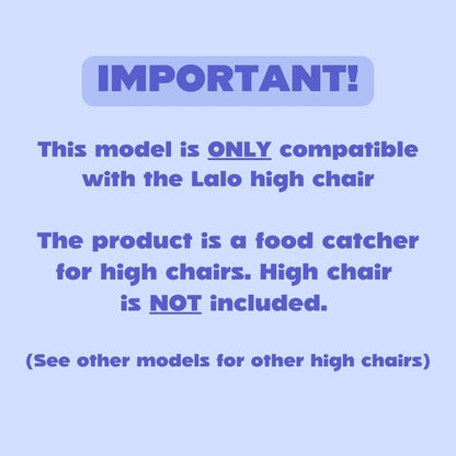 CATCHY - Food Catcher - Compatible with Stokke Clikk High Chair - Highchair Sold SEPARATELY - Baby &amp; Toddler Food &amp; Mess Catcher - Under High Chair Accessory - Baby Feeding Essentials