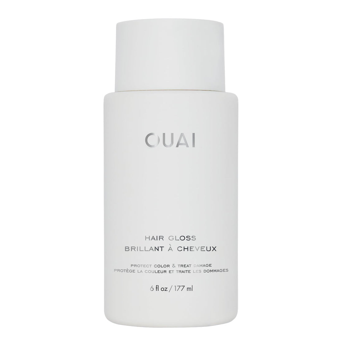 OUAI Hair Gloss - In-Shower Shiny Hair Treatment with Frizz Control - Heat Protectant Hair Glaze Infused with Hyaluronic Acid, Rice Water + Panthenol - Paraben, Phthalate &amp; Sulfate Free (6 Oz)