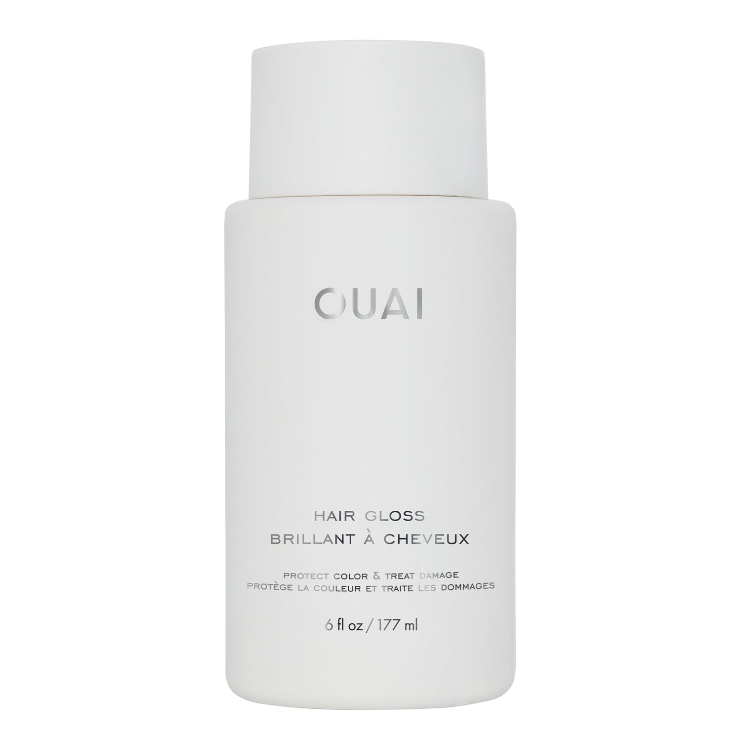 OUAI Hair Gloss - In-Shower Shiny Hair Treatment with Frizz Control - Heat Protectant Hair Glaze Infused with Hyaluronic Acid, Rice Water + Panthenol - Paraben, Phthalate &amp; Sulfate Free (6 Oz)