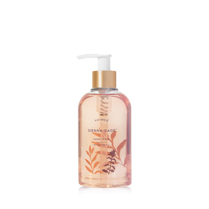 Thymes Eucalyptus Hand Wash - Liquid Hand Soap with Nourishing Ingredients - Eucalyptus Scented Skin Care Soap Dispenser - Botanical Fragrance, Glycerin &amp; Jojoba, Lightly Scented (8.25 oz)