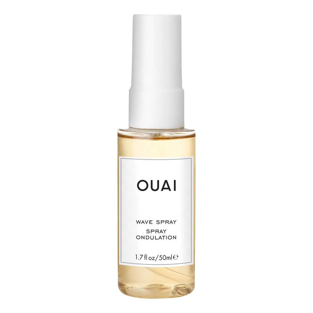 OUAI Wave Spray - Coconut Oil &amp; Rice Protein Texture Mist for Voluminous Beach Waves with Shine - Paraben Free, Safe for Color &amp; Keratin-Treated Hair (4.9 fl oz)