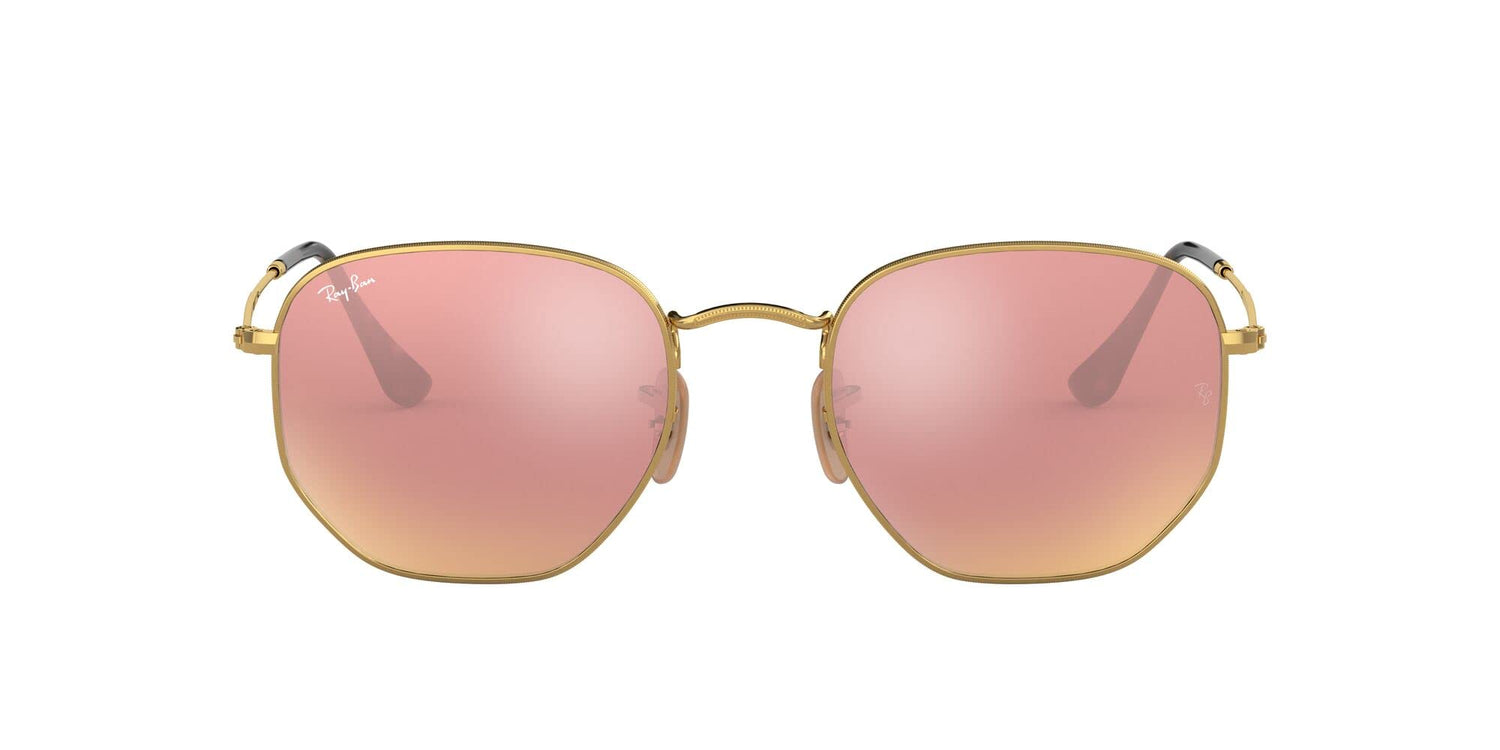 Ray-Ban RB3548N Hexagonal Flat Lens Sunglasses