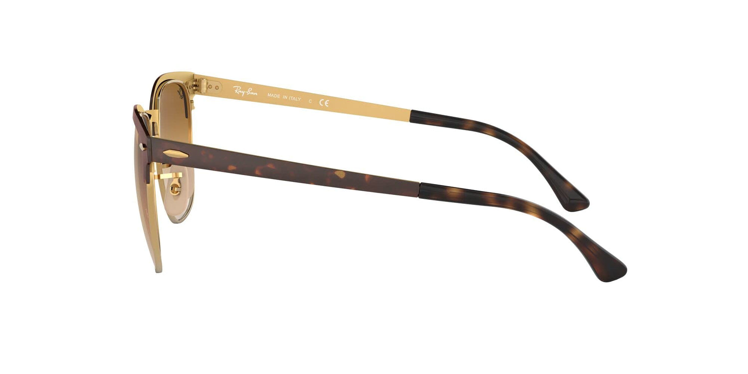 Ray-Ban RB3716 Clubmaster Metal Square Sunglasses