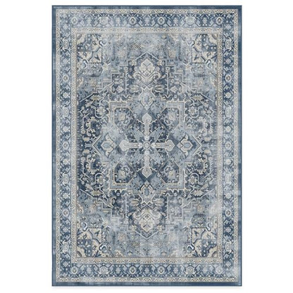 RUGGABLE Kamran Washable Rug - Perfect Vintage Area Rug for Living Room Bedroom Kitchen - Pet &amp; Child Friendly - Stain &amp; Water Resistant - Hazel 5&