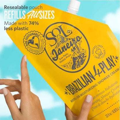SOL DE JANEIRO Brazilian Play Moisturizing Shower Cream Gel Body Wash