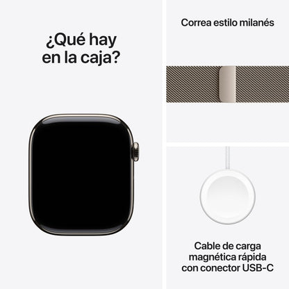 Apple Watch Series 10 [GPS 46mm] Smartwatch with Jet Black Aluminium Case with Black Sport Band. Fitness Tracker, ECG App, Always-On Retina Display, Water-Resistant