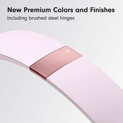 Beats Solo 4 - Wireless Bluetooth On-Ear Headphones, Apple &amp; Android Compatible, Up to 50 Hours of Battery Life - Cloud Pink