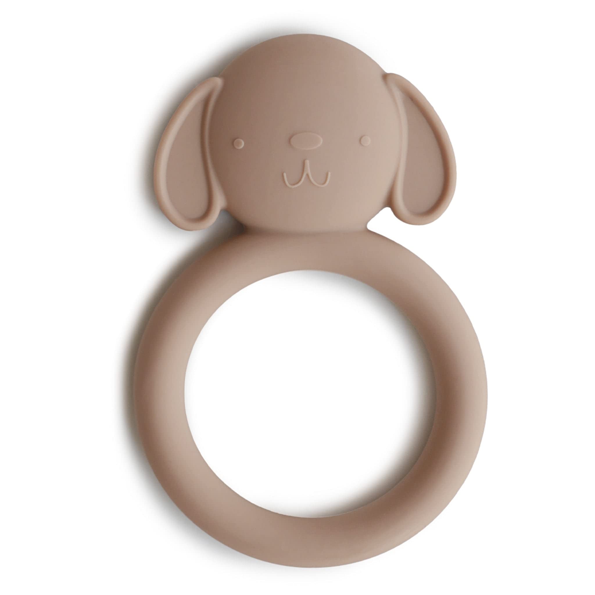 mushie Silicone Baby Teether Toy | Bunny