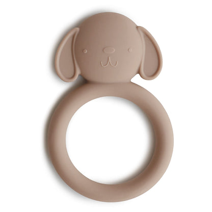 mushie Silicone Baby Teether Toy | Bunny