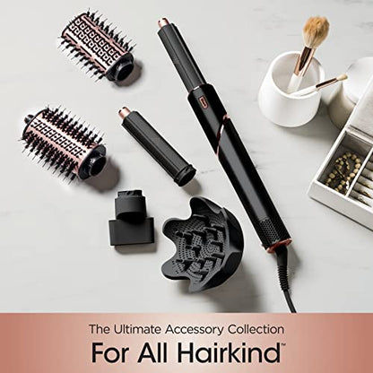 Shark HD430 FlexStyle Air Styling &amp; Drying System, Powerful Hair Dryer Brush &amp; Multi-Styler with Auto-Wrap Curlers, Paddle Brush, Oval Brush, Concentrator Attachment, Stone