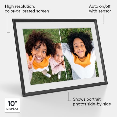 Aura Digital Picture Frame - 10.1&quot; HD Mat Display | Wirecutter&