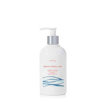 Thymes Hand Lotion Gold Pump - 8.25 Fl Oz - Eucalyptus