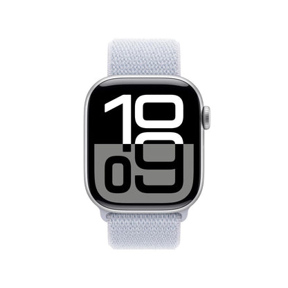 Apple Watch Series 10 [GPS 46mm] Smartwatch with Jet Black Aluminium Case with Black Sport Band. Fitness Tracker, ECG App, Always-On Retina Display, Water-Resistant