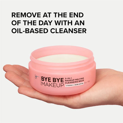 IT Cosmetics Bye Bye Under Eye Bags Treatment For Women &amp; Men – Temporary Eye Bag Reducer &amp; Under Eye Corrector Depuffs, Tightens, Smooths &amp; Reduces Look of Wrinkles &amp; Fine Lines - 0.5 Fl. Oz