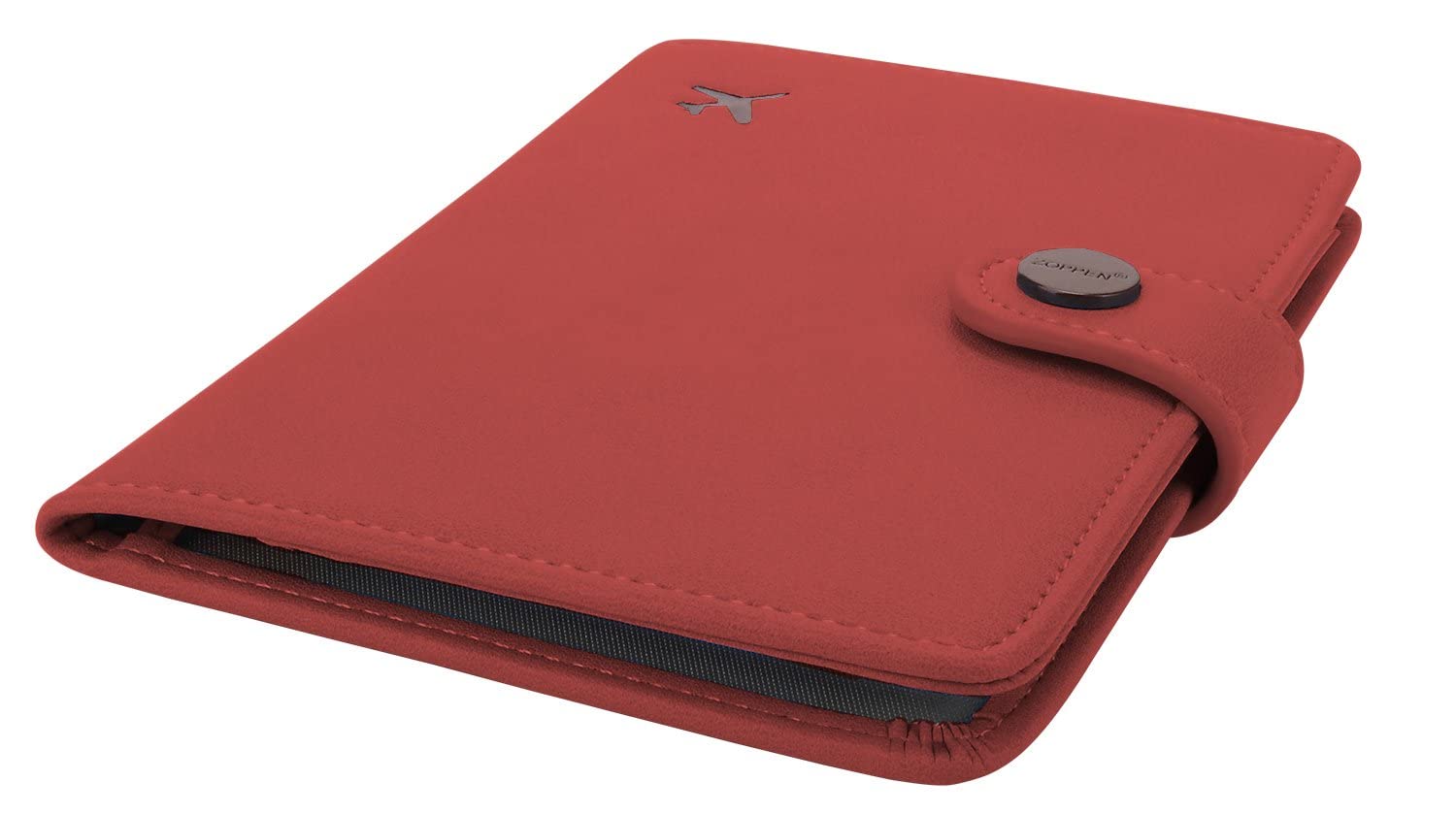 Zoppen RFID Blocking Travel Passport Holder Cadanian Passport Cover Slim Id Card Case (