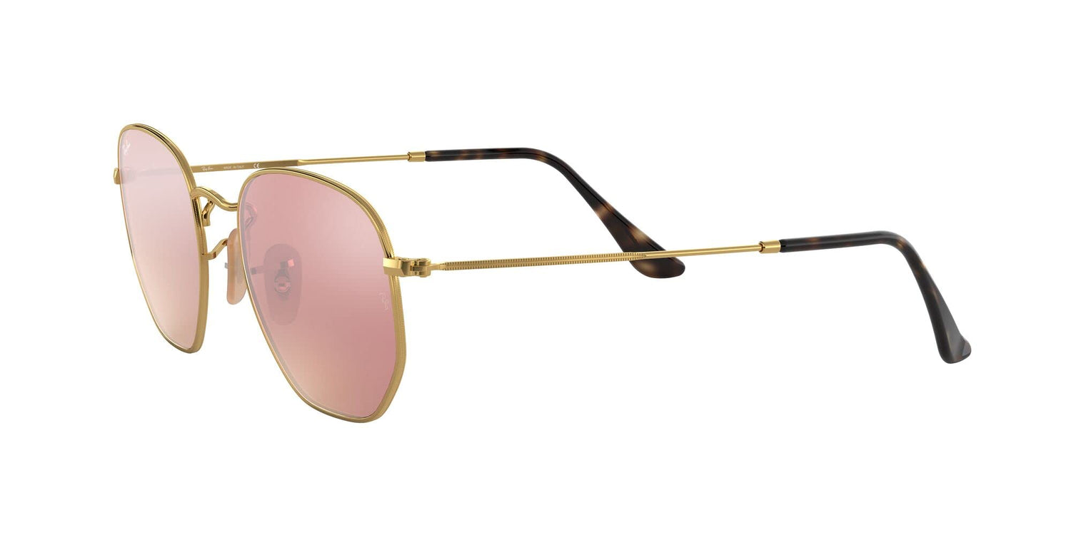 Ray-Ban RB3548N Hexagonal Flat Lens Sunglasses