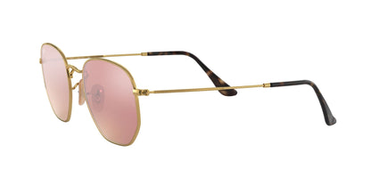 Ray-Ban RB3548N Hexagonal Flat Lens Sunglasses