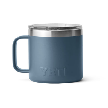 YETI Rambler 14 oz Mug, Vacuum Insulated, Stainless Steel with MagSlider Lid, Stainless